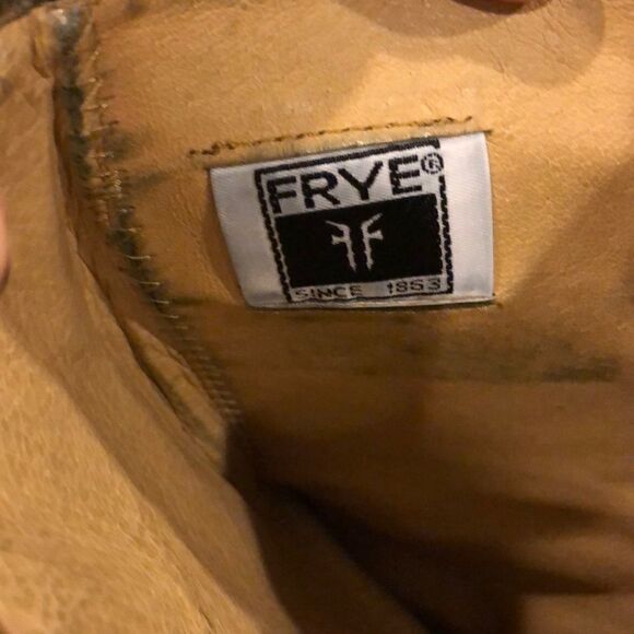 Frye Grey Distressed Paige Tall Pull-on Boots Size 8 - Picture 8 of 8